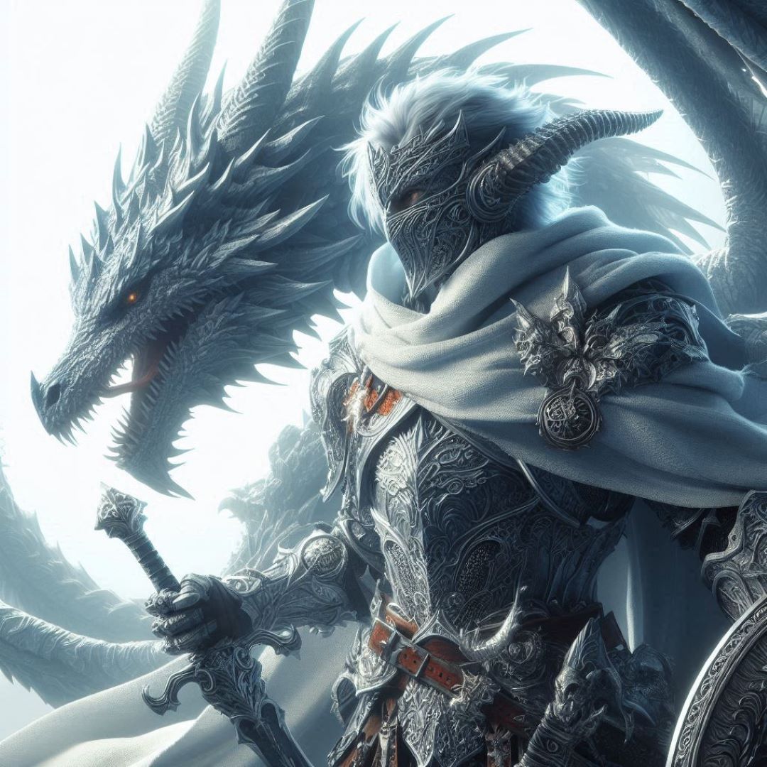 Prince Elyren and His Dragon Frostclaw