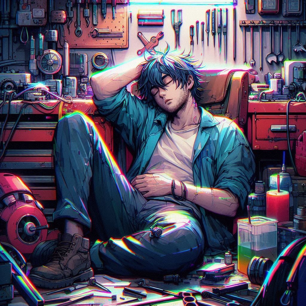 😴👨‍🔧