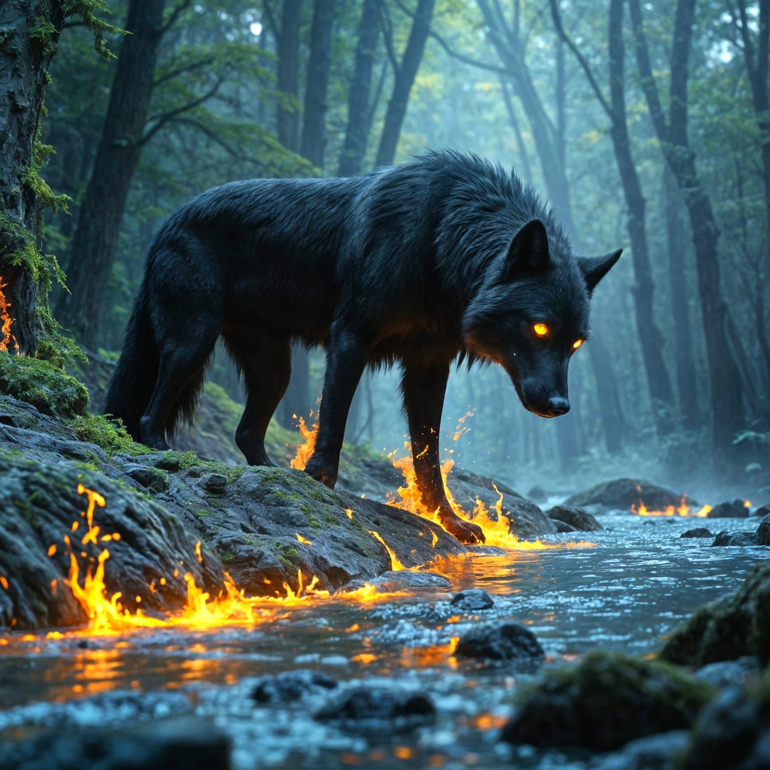 River Guardian   by @Panda 