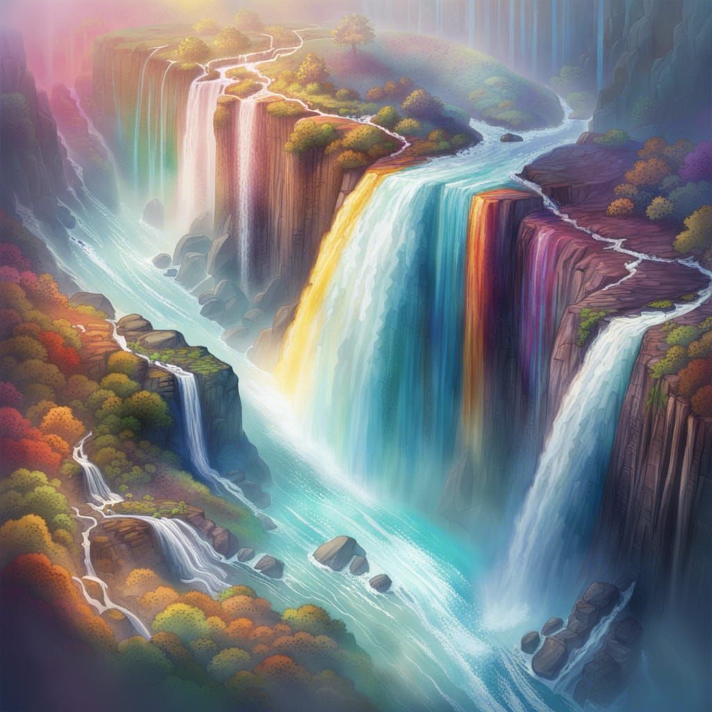 Huge waterfall