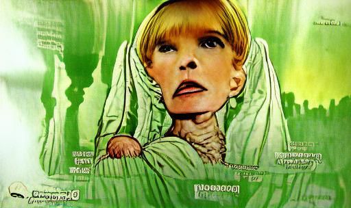 Rosemary’s Baby Movie Poster underground comix