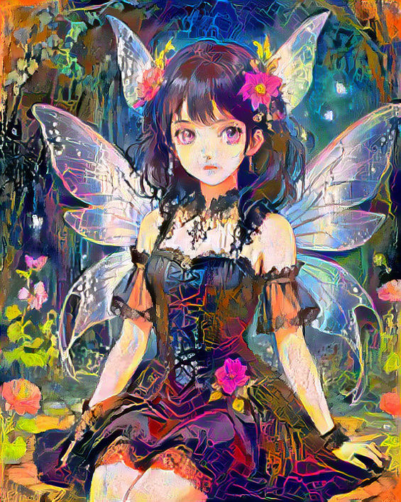 Gothic Fidget Fairy
