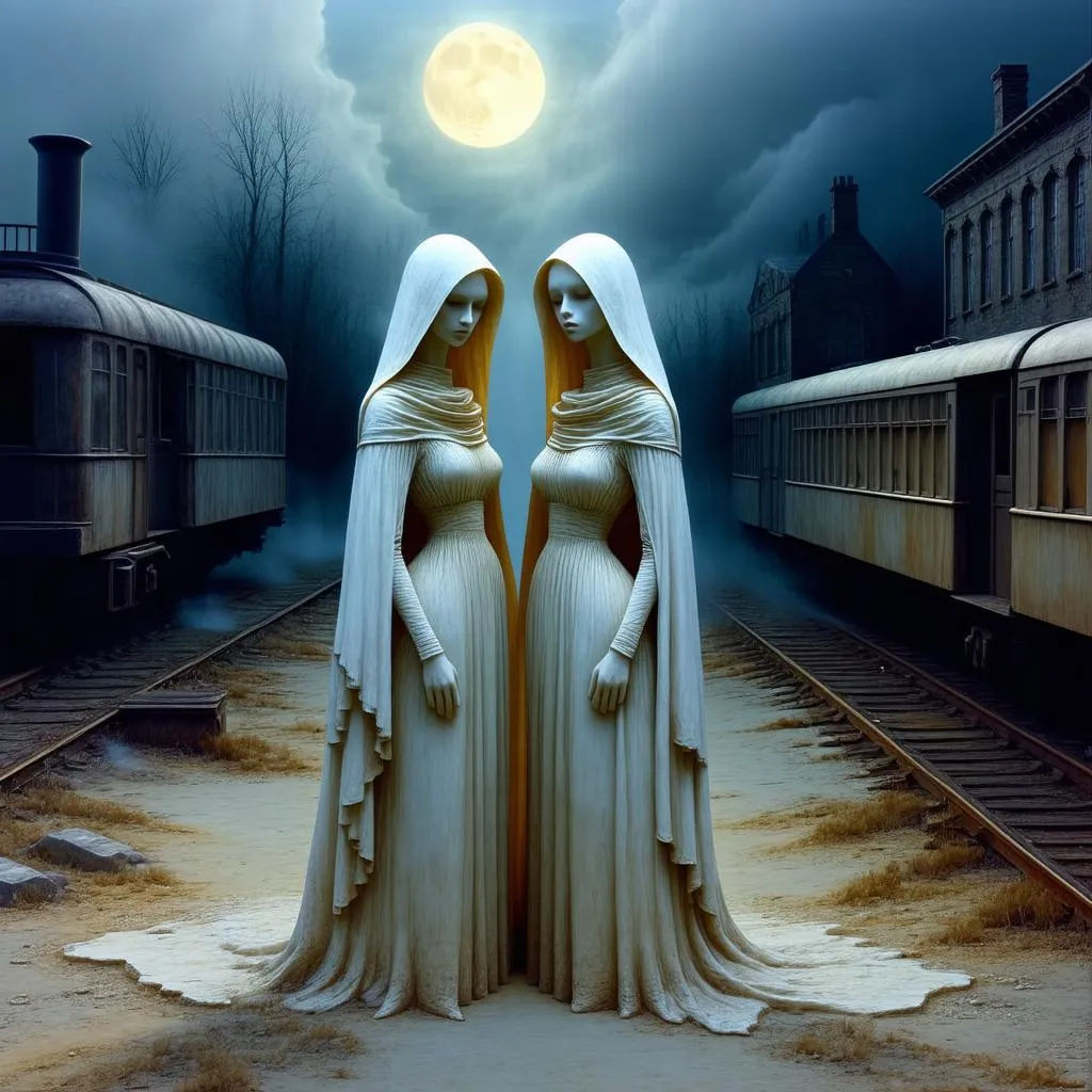 The mysterious beauties of the forgotten station