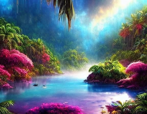 Landscape Tropical In 1.5