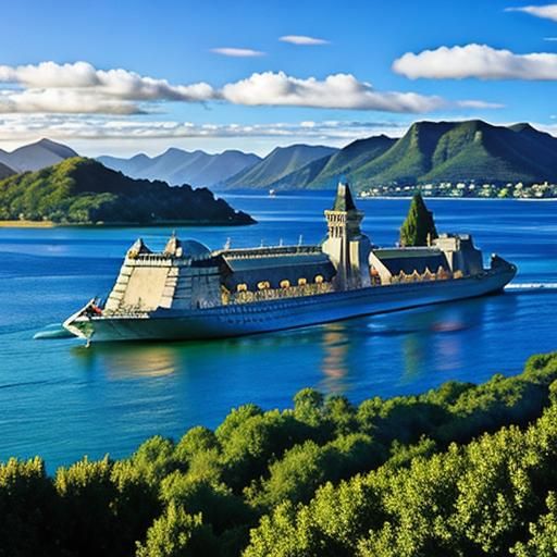 Medieval Luxury Cruise Liner
