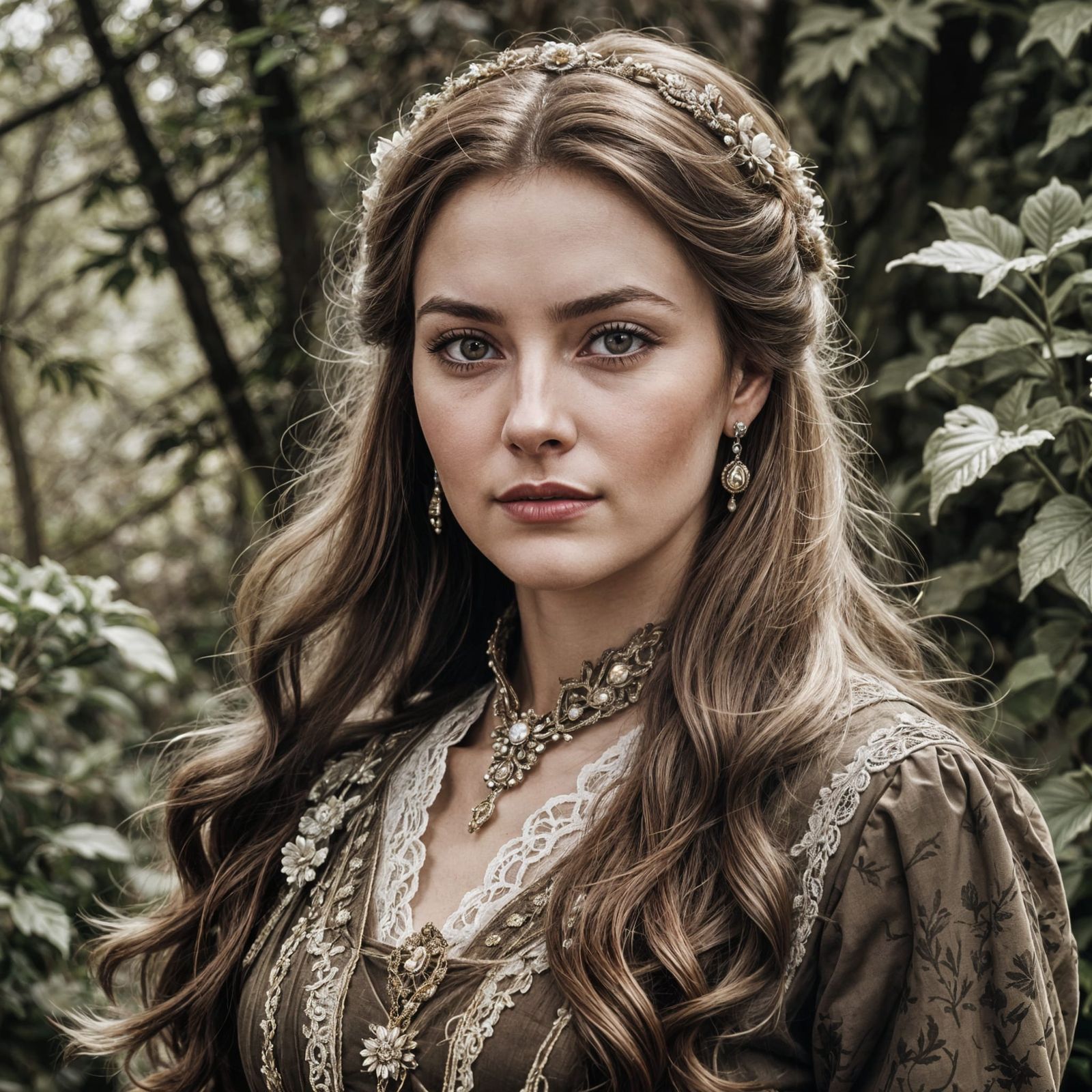 DUCHESS IRINA NIKITOVNA PROVOKSKAYA-DEBOCHKOVA—With chestnut...