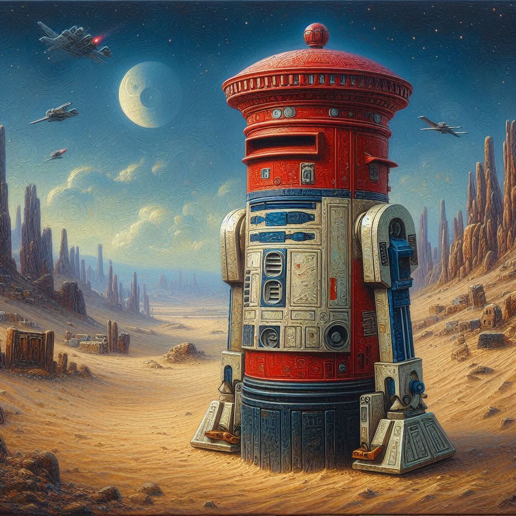 R2D2 postbox