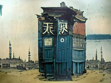 TARDIS Ukiyo-e Canaletto 1900s photograph