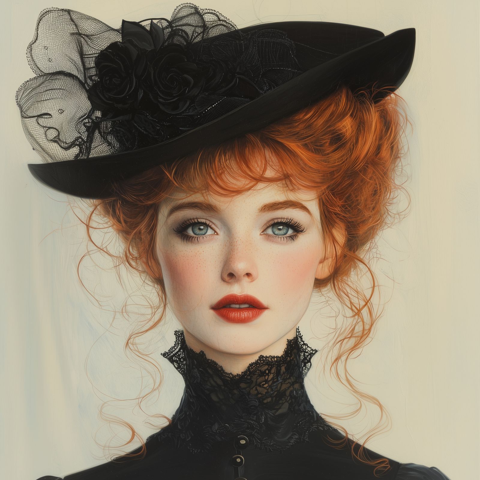 Stylish Gibson Girl