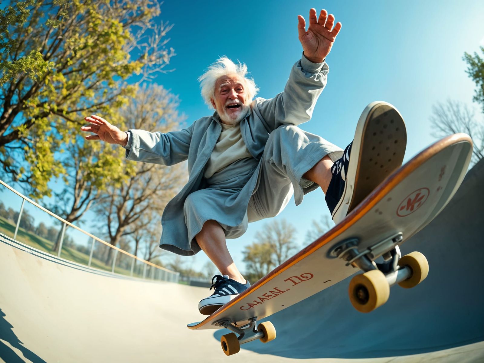 Papy's Trick  by @MoMoMat