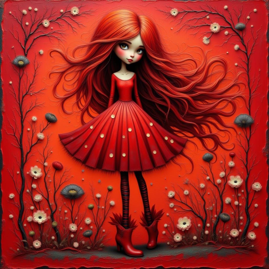 Cute and Sassy in Red  by @Holly