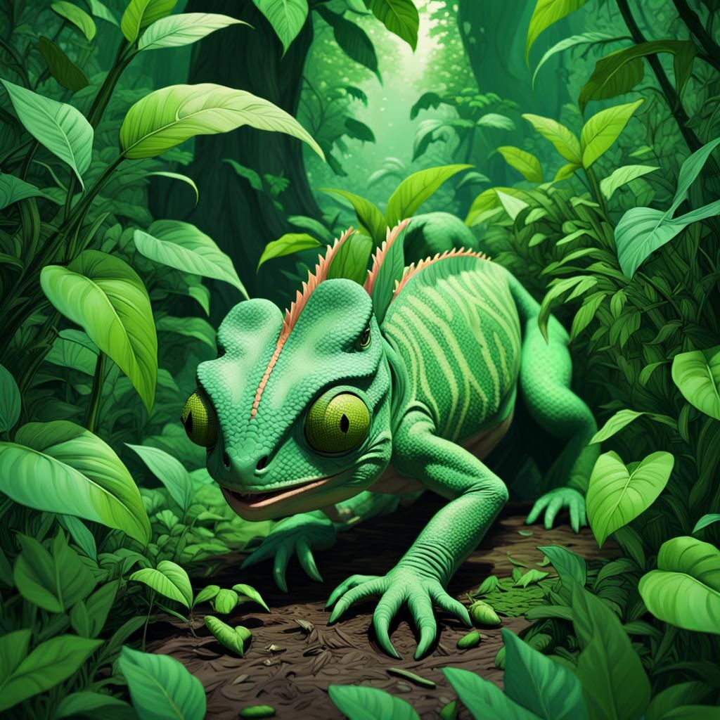 green hell plants animals hiding like inexperienced chameleons ...