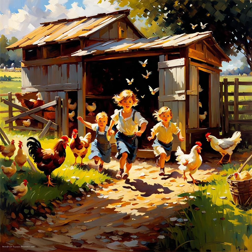 Farm Fun  by @JavilWoo