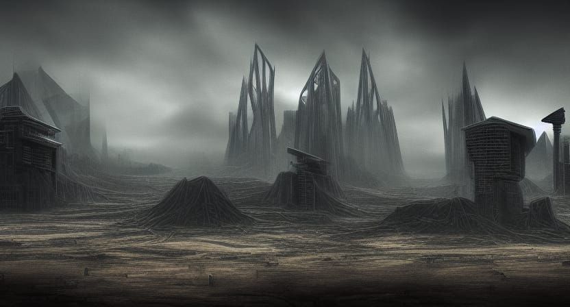 dystopian landscape