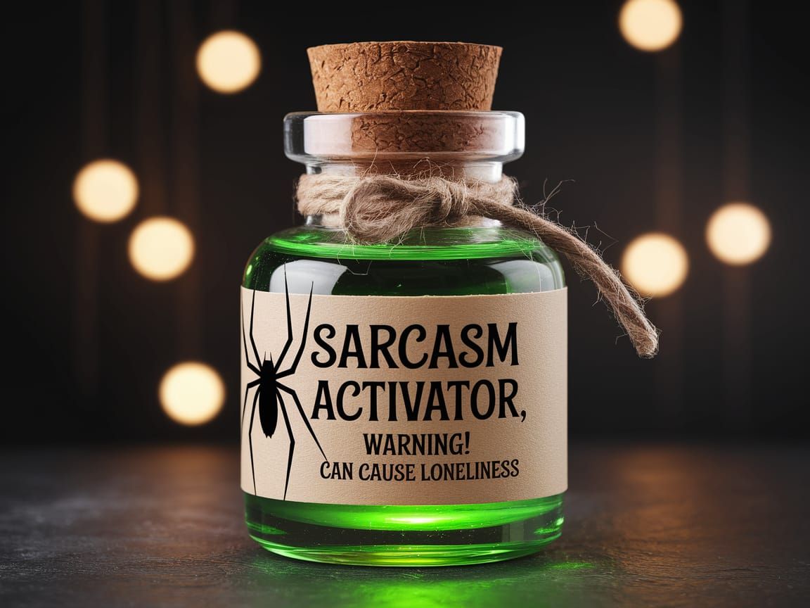 Sarcasm activator  by @Jane Jay