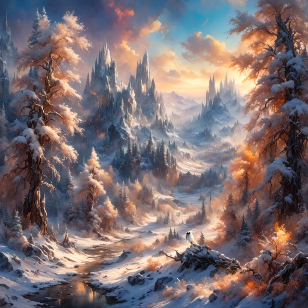 Wintry Forest