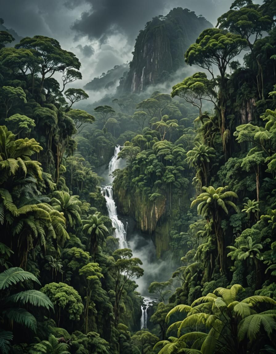 A peek through the trees  by @Val