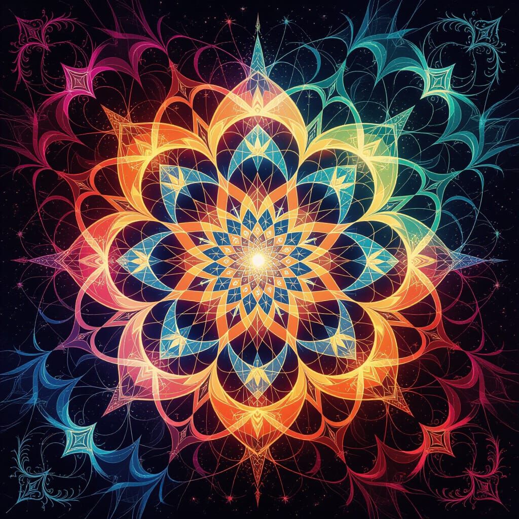 Cosmic kaleidescope  by @Shepherd Bern