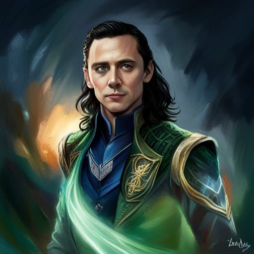 Loki of Asgard - AI Generated Artwork - NightCafe Creator