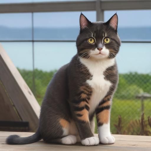 AI Image of Cat and Dog