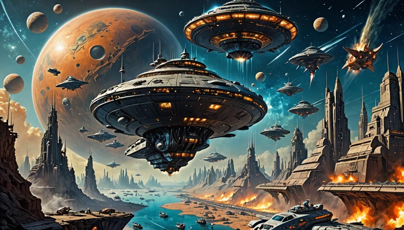 Type of Image: Digital Illustration
Subject: Giant Space Mot...
