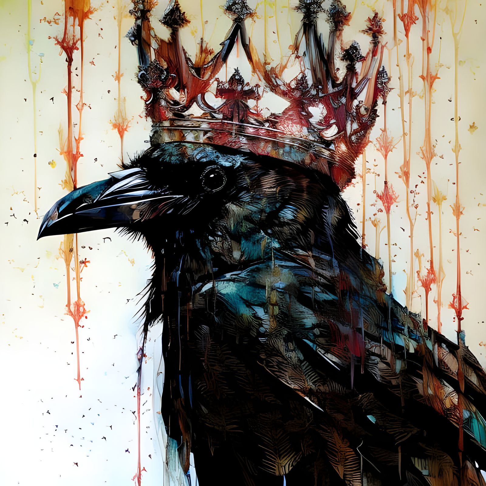 Royal Raven  by @Nate