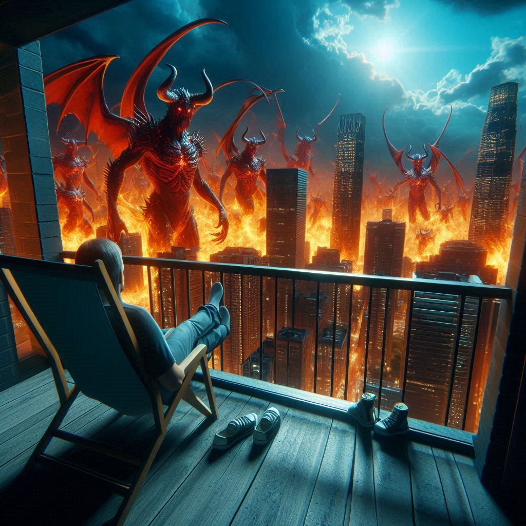 Sitting Back for the End for the World