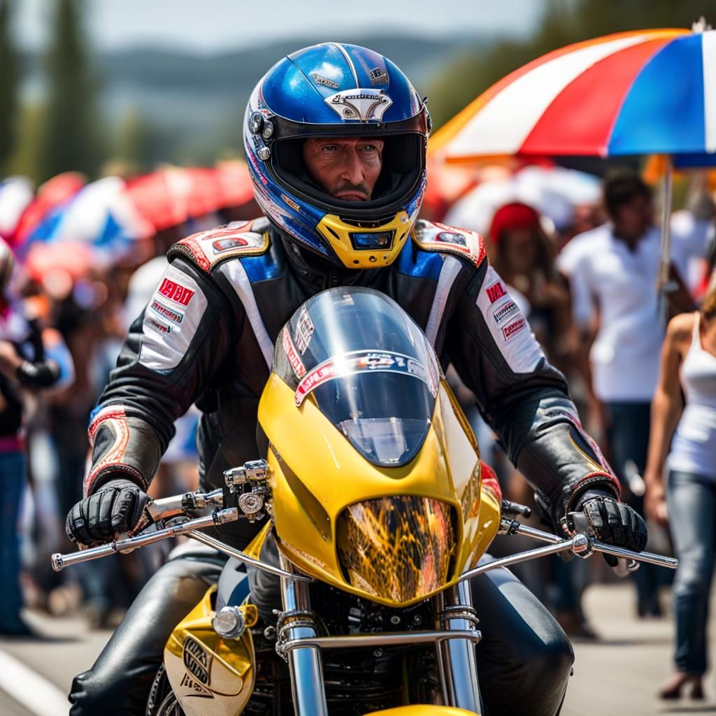 A drag bike