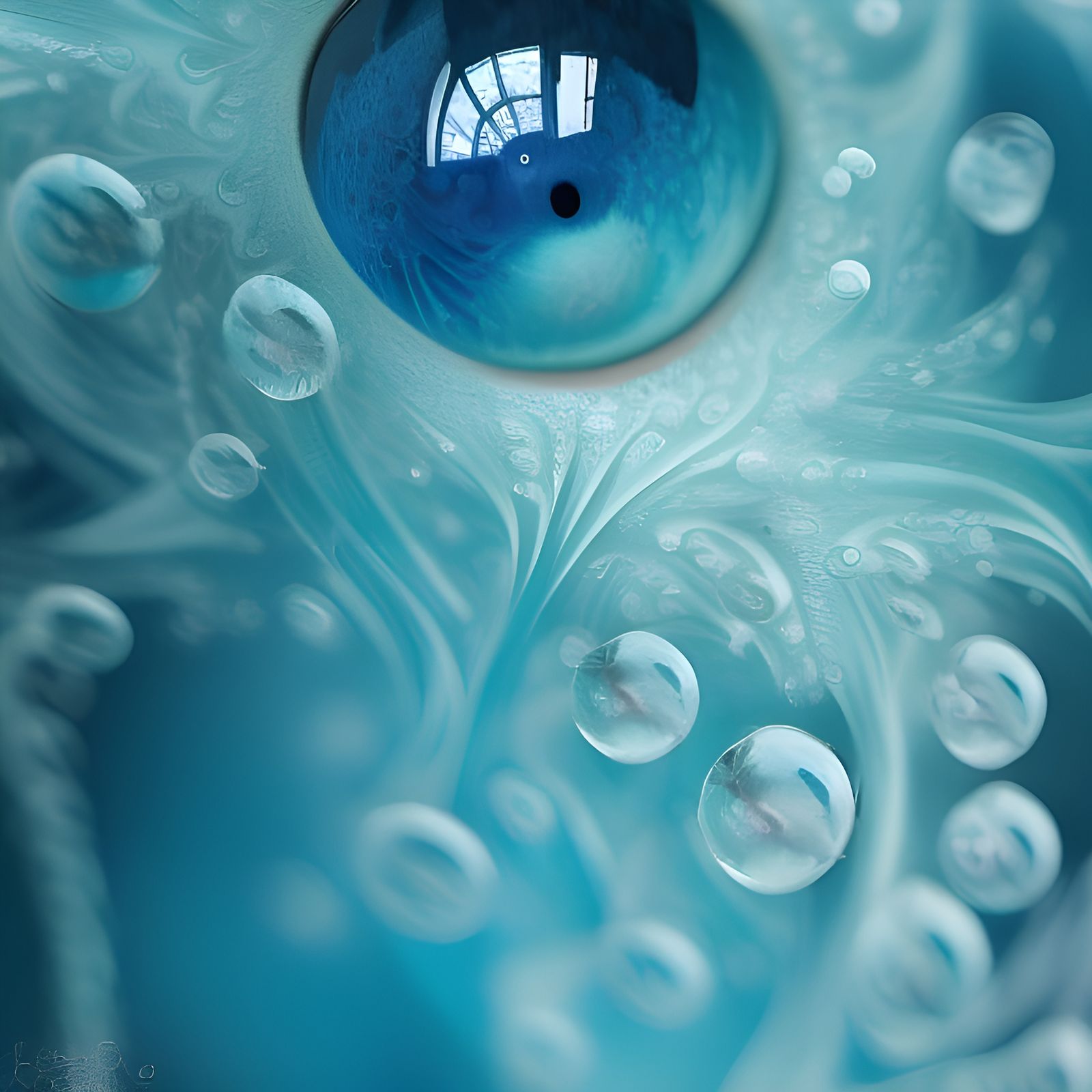 Sea Creature’s Eye, close-up