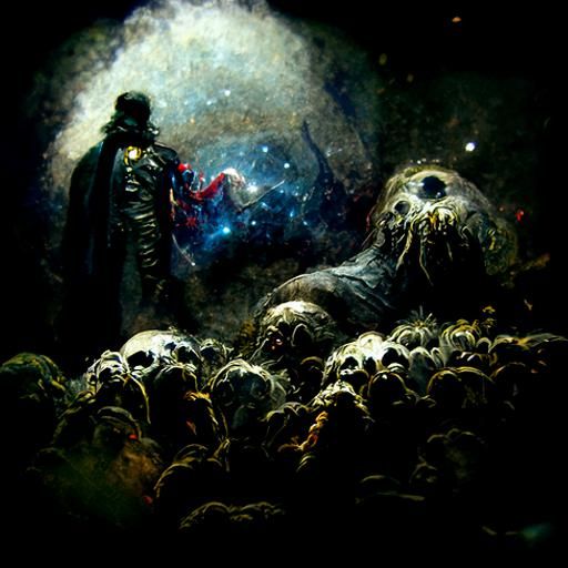 Cosmic Horrors Beyond Human Comprehension Digital Art Digital