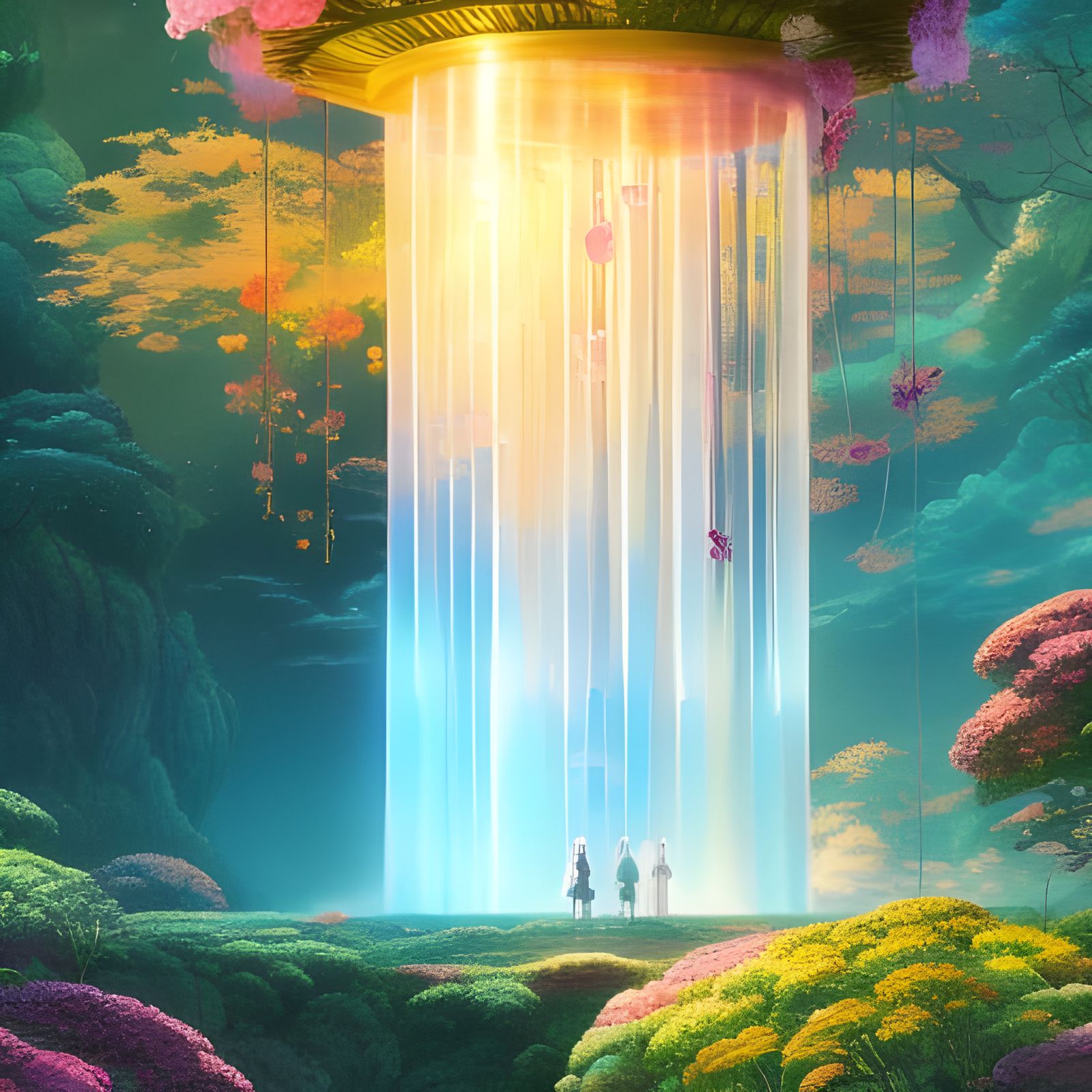 Lilith Flower Fairy in Anime Style