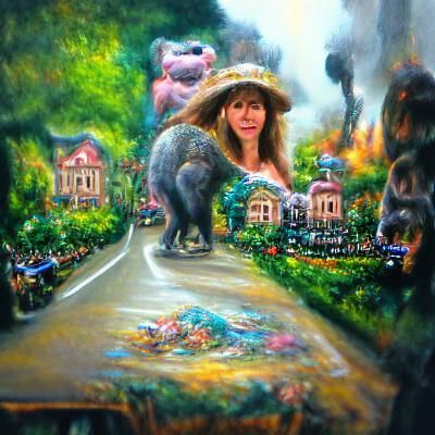 She lived on Monkey Jungle Road and that seemed to explain a...