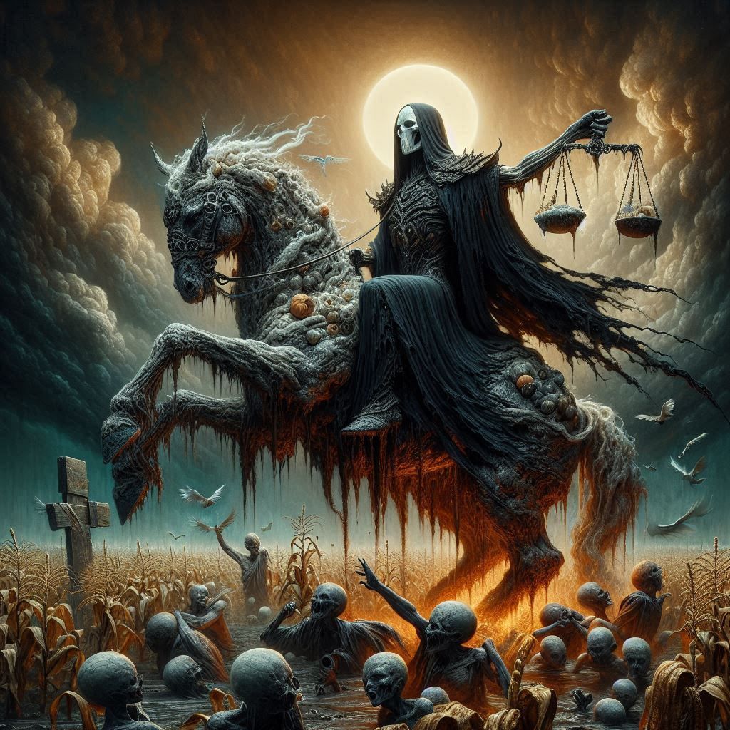 Four Horseman of the Apocalypse Pestilence 3