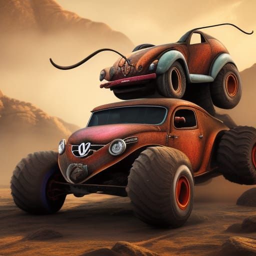 monstertruck vw käfer