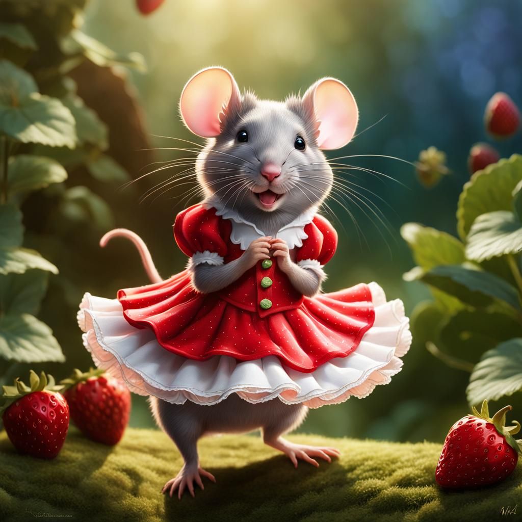 Strawberry Mouse