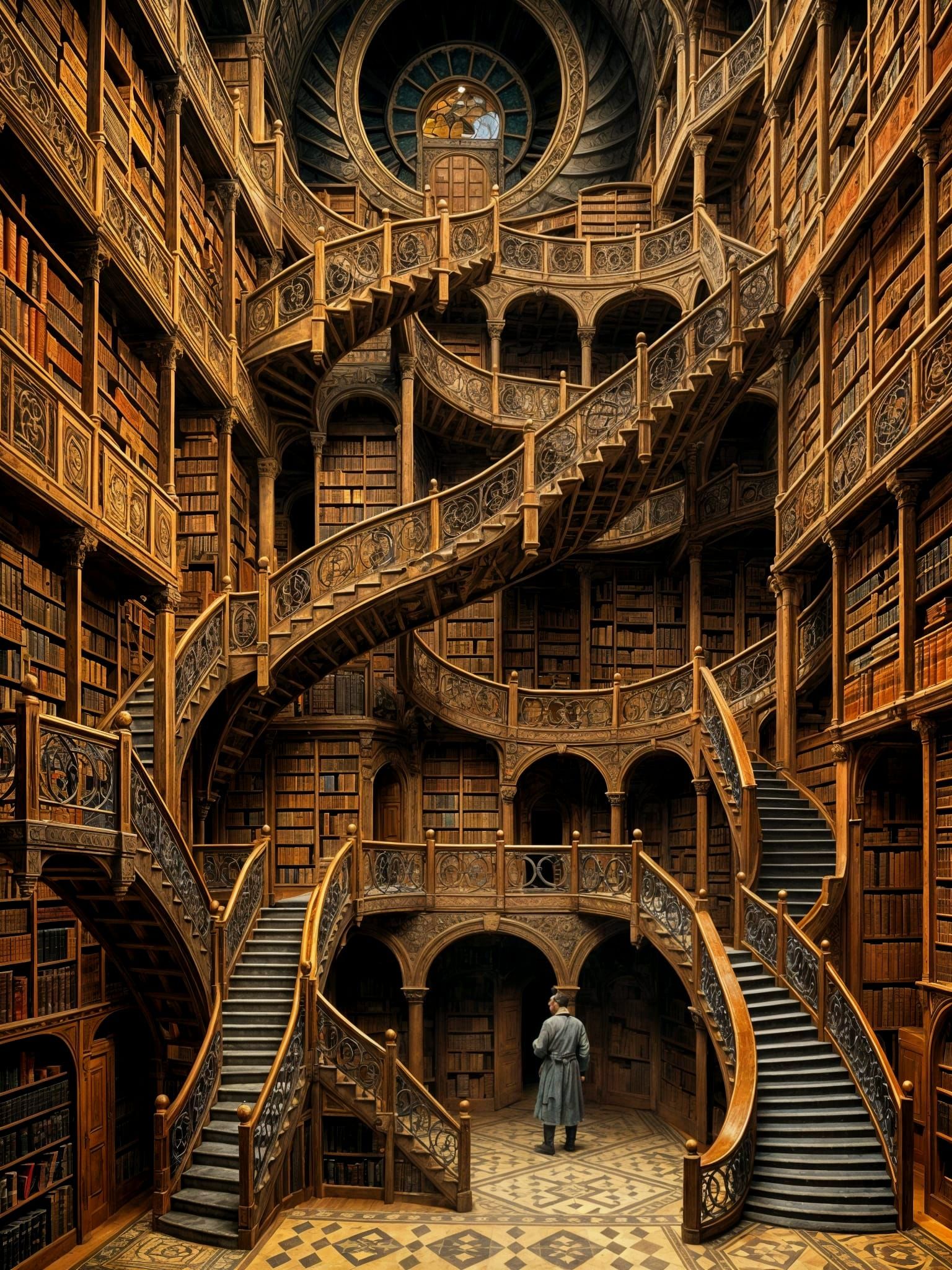 The Secretum, from Umberto Eco's novel "The Name of the Rose"  by @AncientAardvark 