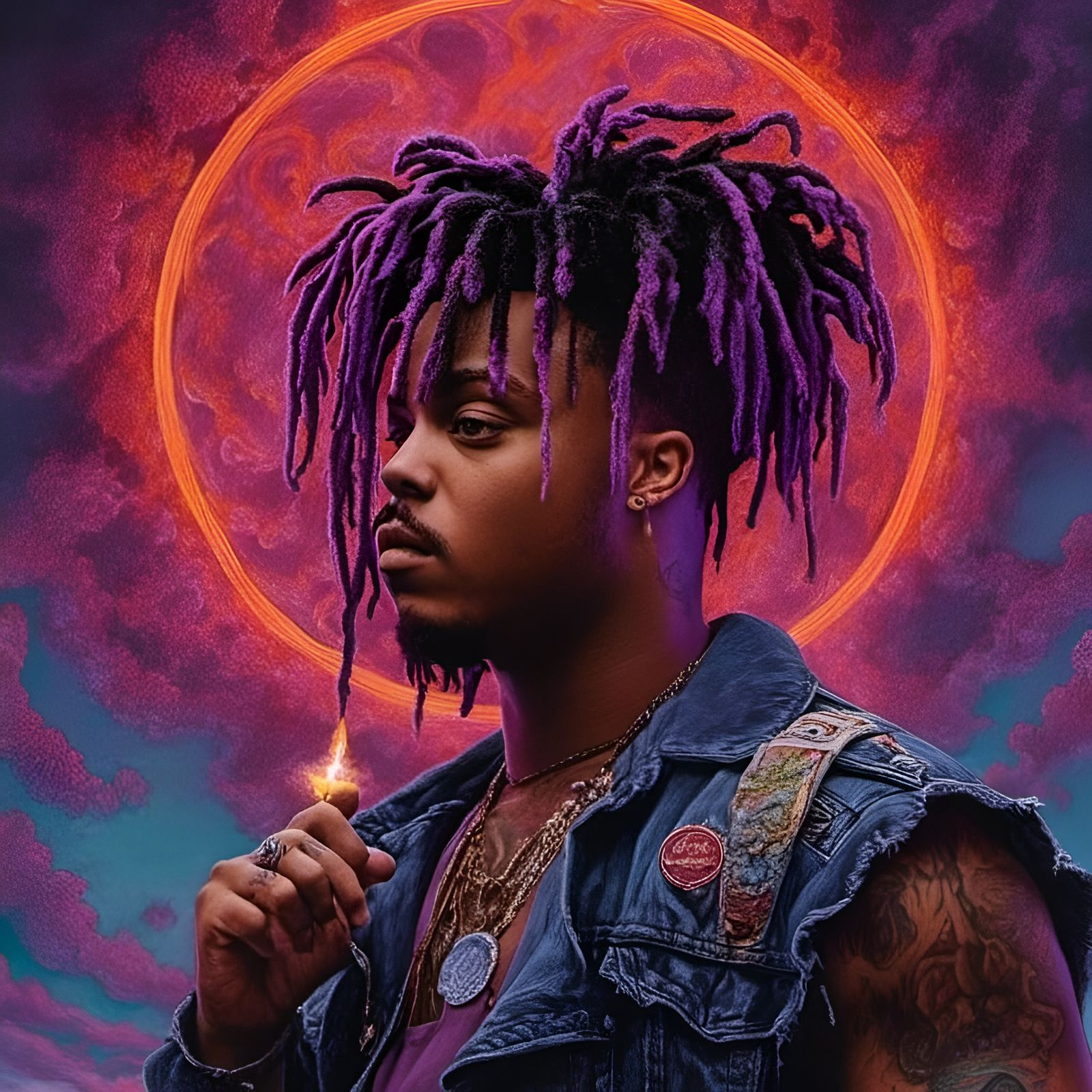 Juice WRLD (6/9) - AI Generated Artwork - NightCafe Creator