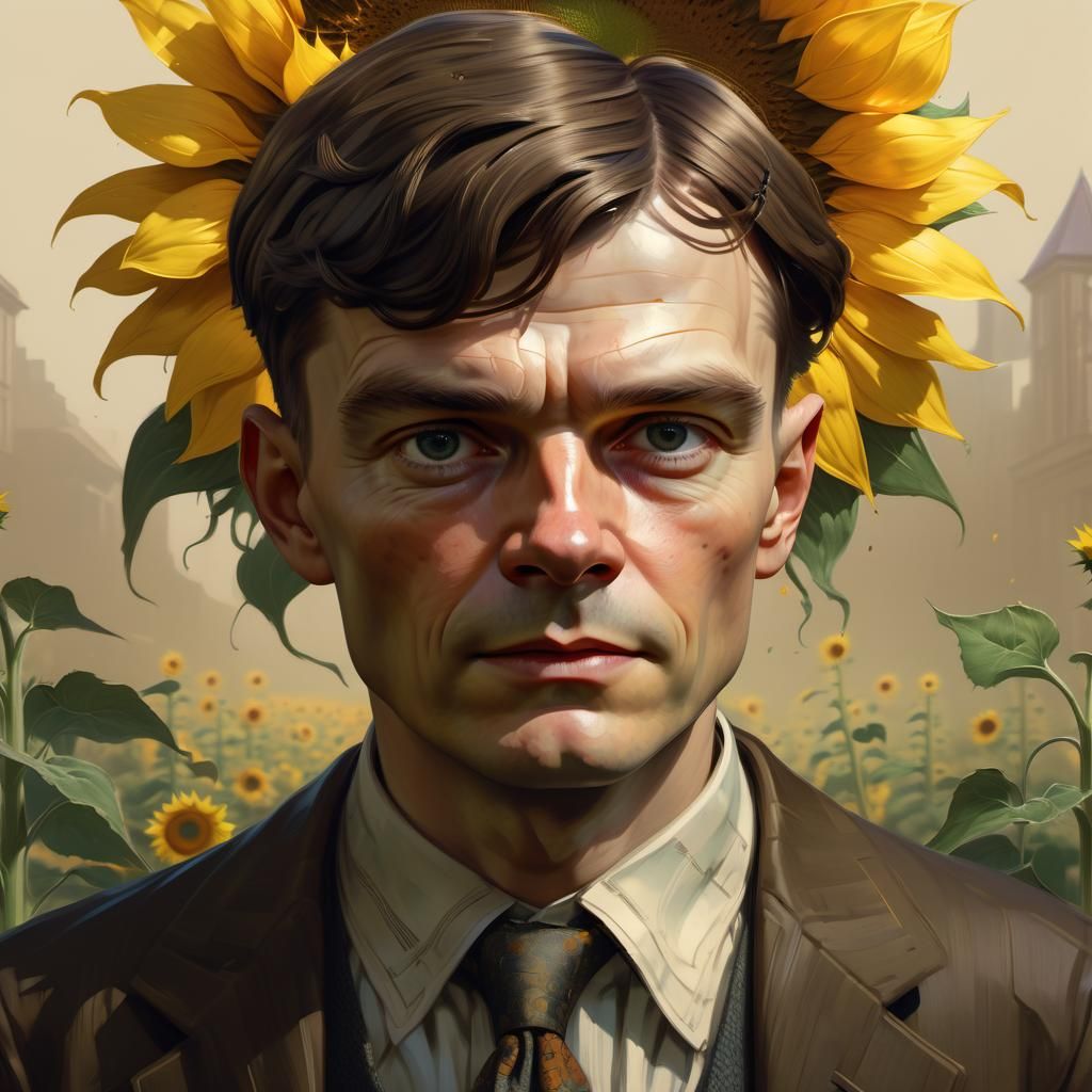 Alan Turing and the sunflowers / evolution