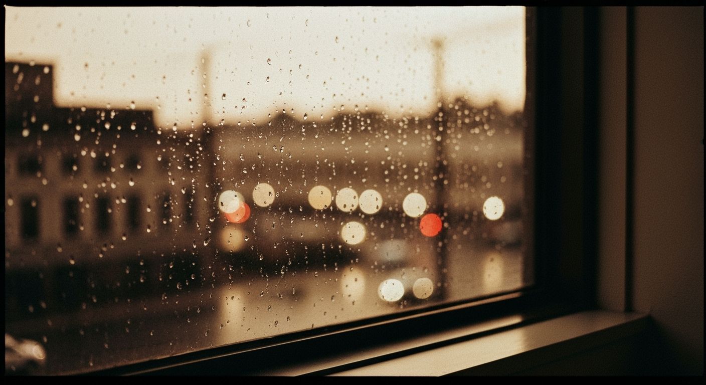 A Rainy Window View