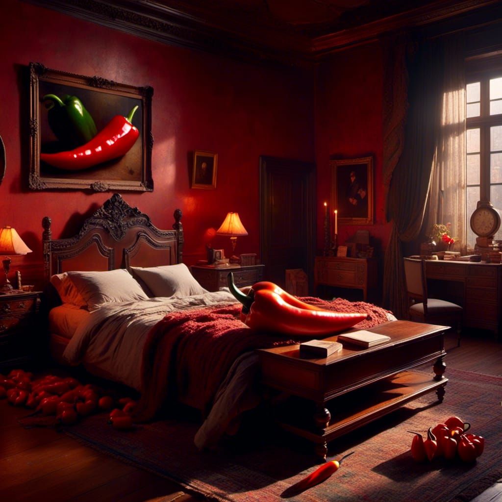 Spicy Bedroom - AI Generated Artwork - NightCafe Creator