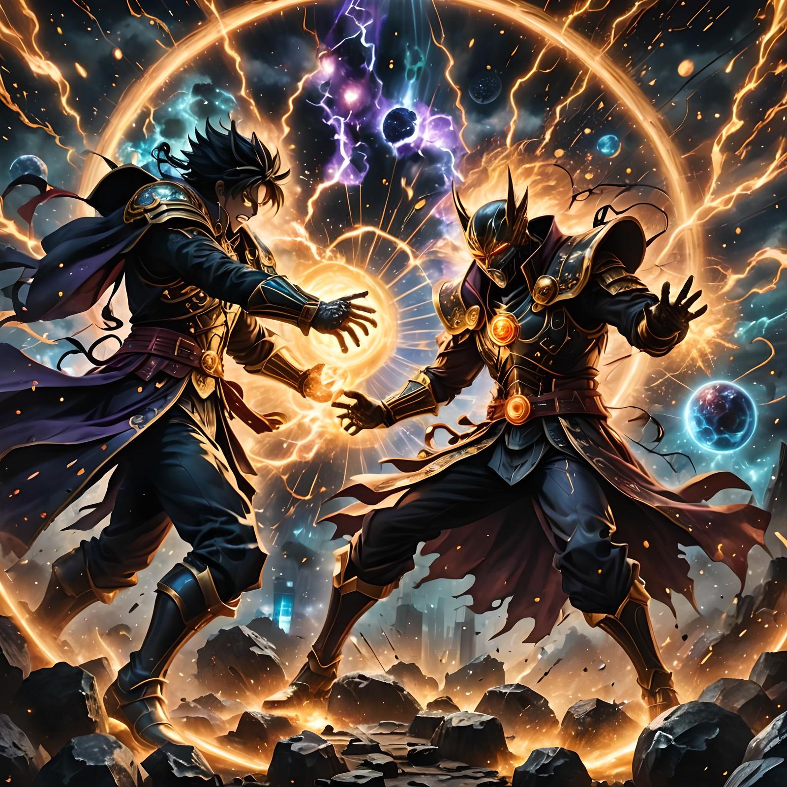 Anime Villains Showdown. The most Epic Battle  by @Yulia 