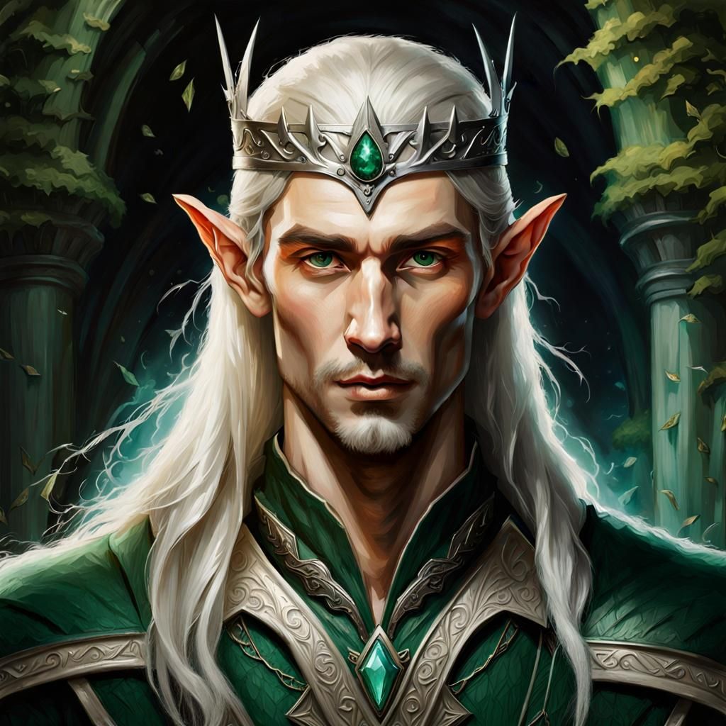 Elven king - AI Generated Artwork - NightCafe Creator