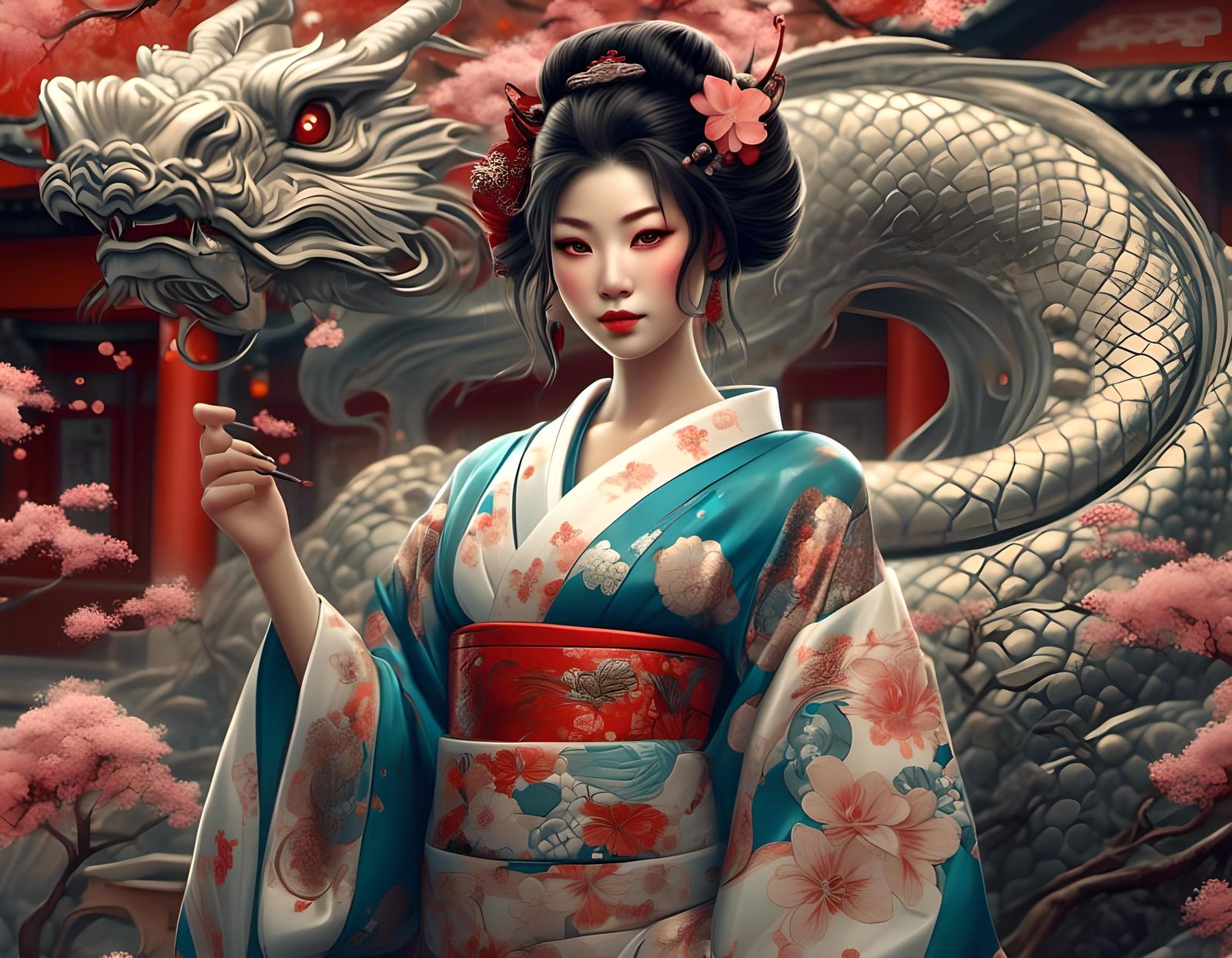 I like Dragons and Girls.