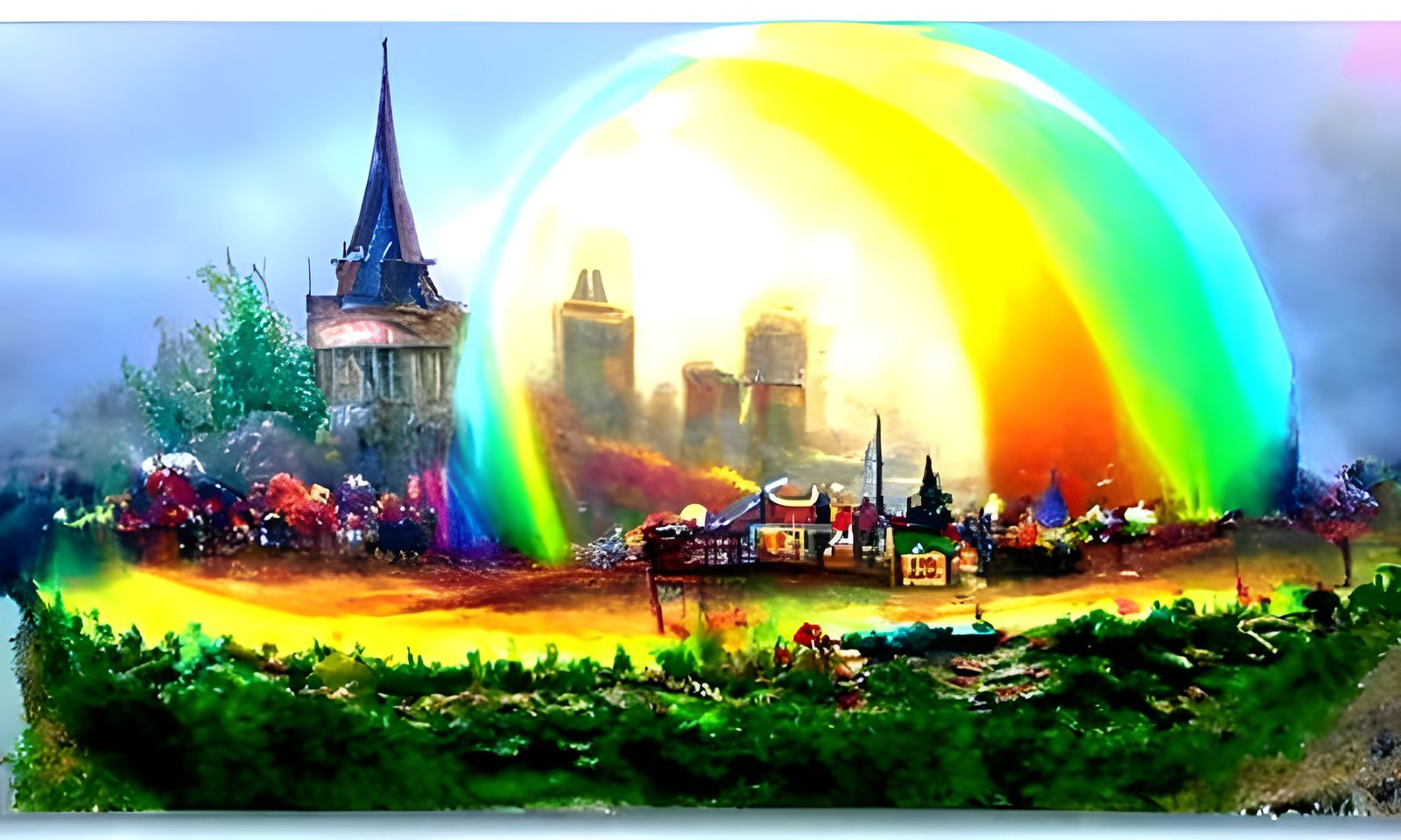 Rainbow Bubble