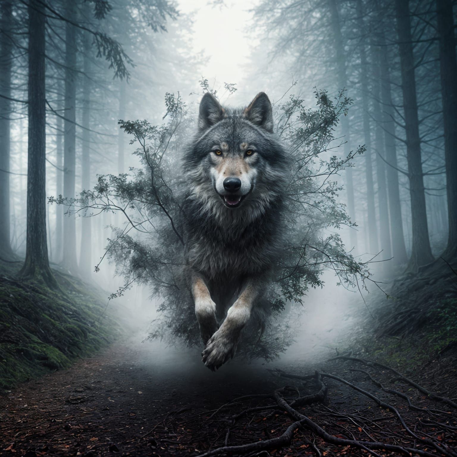 spirit of misty forests