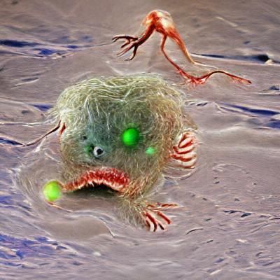 Stem cell creature wreaks havoc