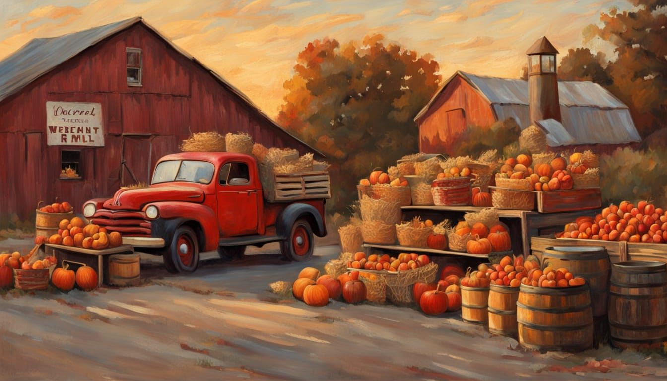 A roadside farmstand 