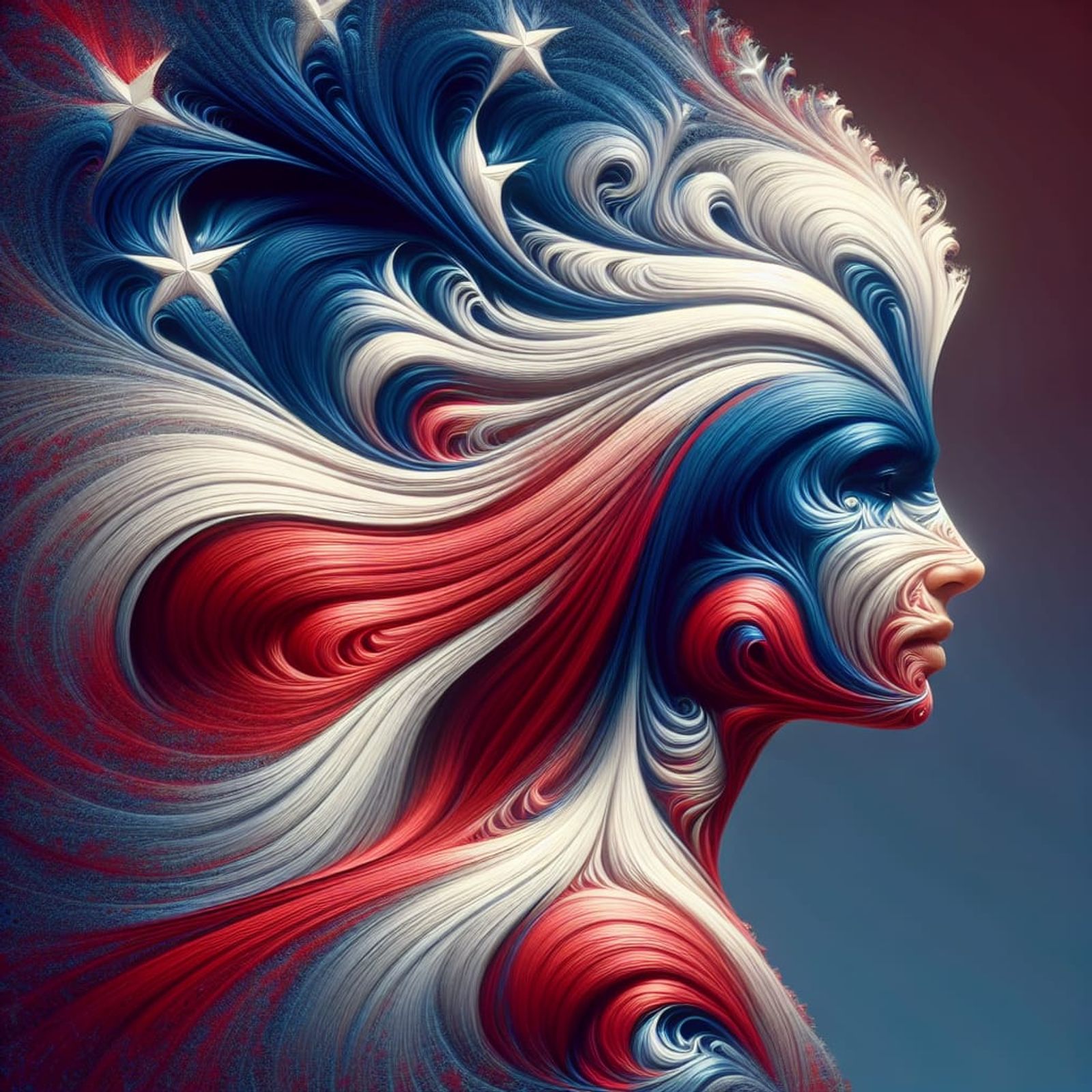 American Woman - AI Generated Artwork - NightCafe Creator