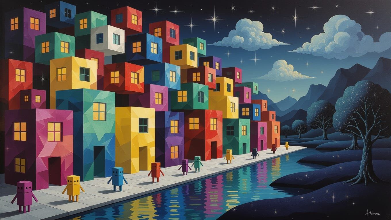 Squaretopia  by @Jragena