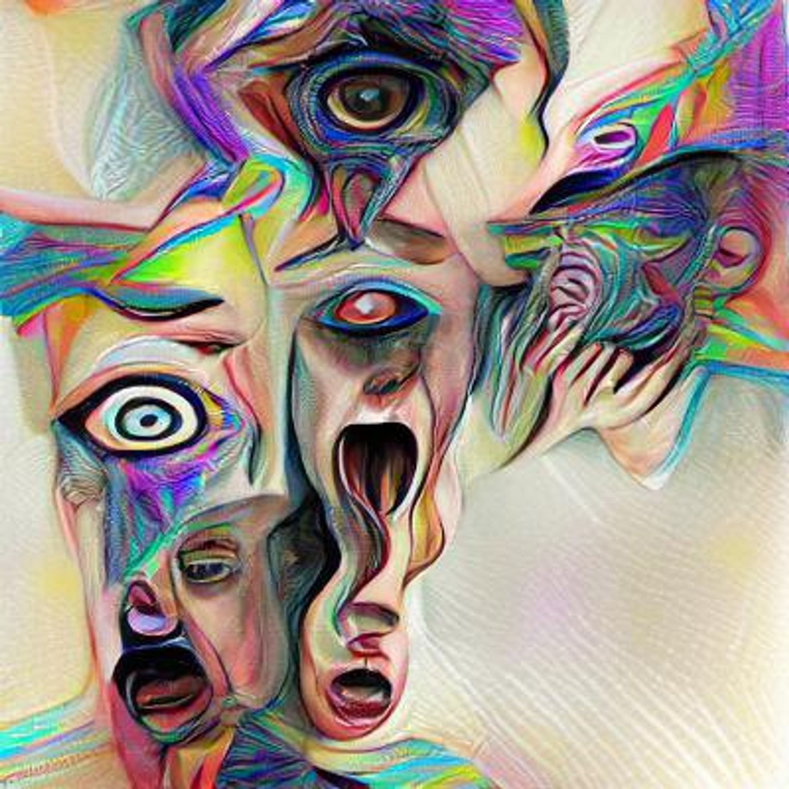 psychotic painting